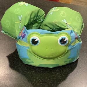 Green Frog Kids Swim Vest